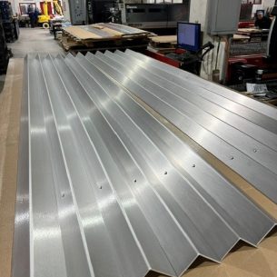 alumium fabrcation rails