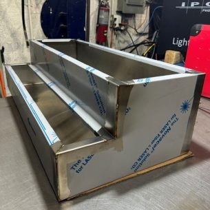 display bracket fabrication