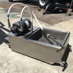 greese trap cart fabricaiton