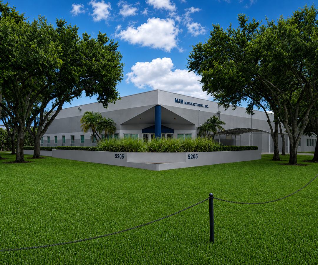 MJM Manufacturing facility at 5205 NW 161 Street, Miami Gardens, Florida